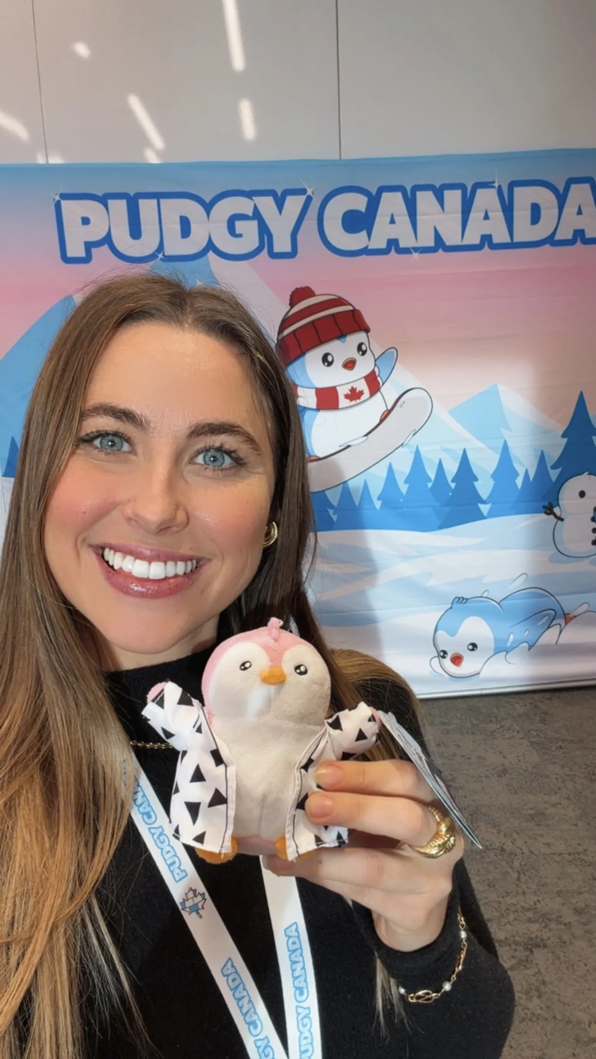 Lana at a Web3 community event